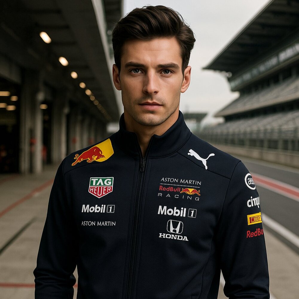 Puma Navy Racing Performance Jacket - image 1